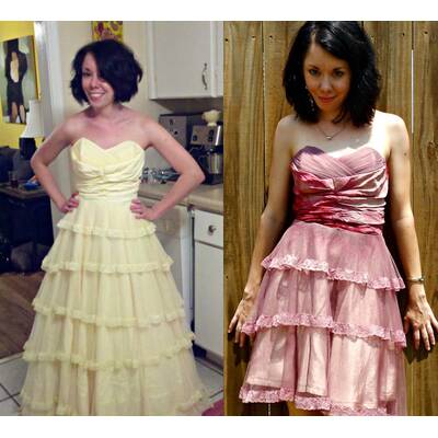 Hochzeitskleid-Recycling