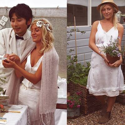 Hochzeitskleid-Recycling