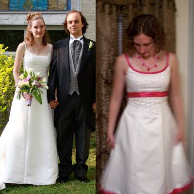 Hochzeitskleid-Recycling