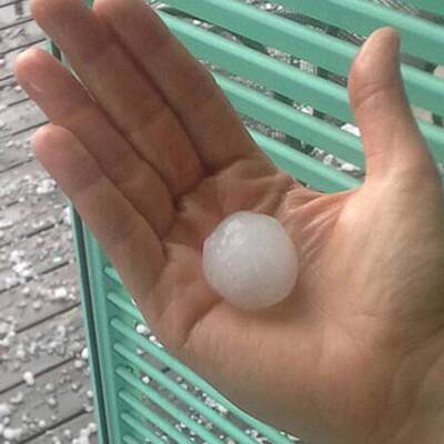 Schwere Gewitter über Österreich 