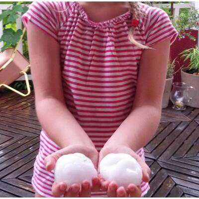 Schwere Gewitter über Österreich 