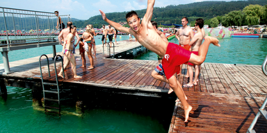 Tourismus Sommer Baden Seen