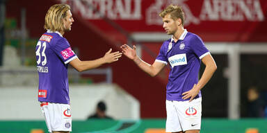 Austria stieß mit 1:0 gegen WAC auf Rang drei vor