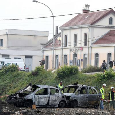 Straßenrandale und Gefängnis-Meuterei in Frankreich