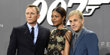 Daniel Craig, Naomie Harris & Christoph Waltz in Berlin