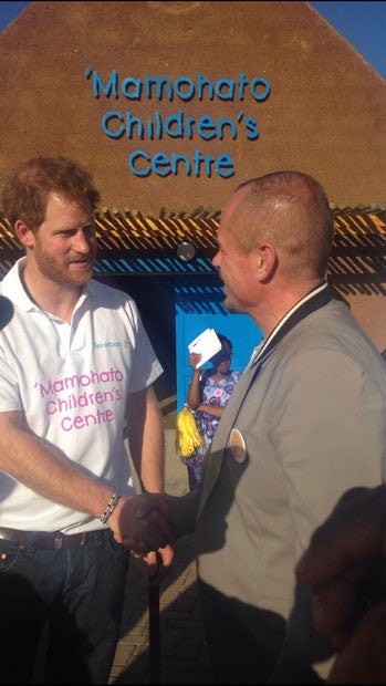 Gery Keszler & Prinz Harry