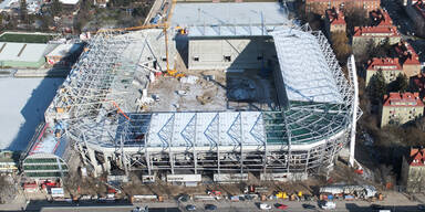 Rapid: Stadion fast fertig