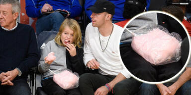 Chris Martin: Zuckerwatte für Sohn Moses