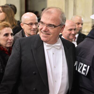 Hofburg-Kandidat Andreas Khol und Casino-Chef Karl Stoss