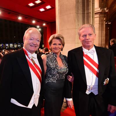 Hofburg-Kandidat Andreas Khol und Casino-Chef Karl Stoss