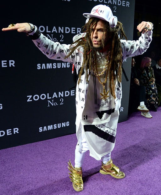 Justin Theroux auf der Zoolander-Premiere in New York