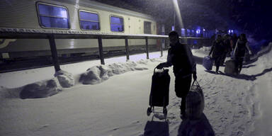 Schweden Fl&uuml;chtlinge