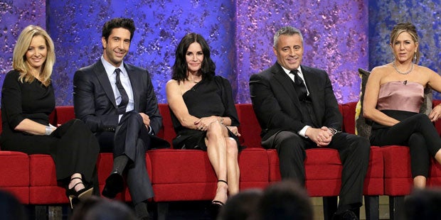 Friends, Aniston, Kudrow, Cox, Schwimmer, LeBlanc