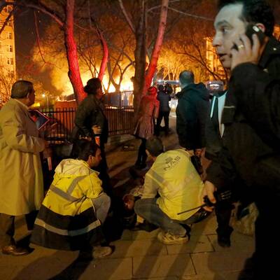 Autobomben-Anschlag in Ankara