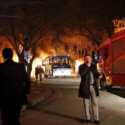 Autobomben-Anschlag in Ankara