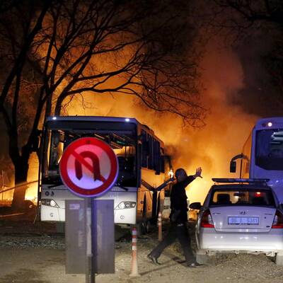 Autobomben-Anschlag in Ankara