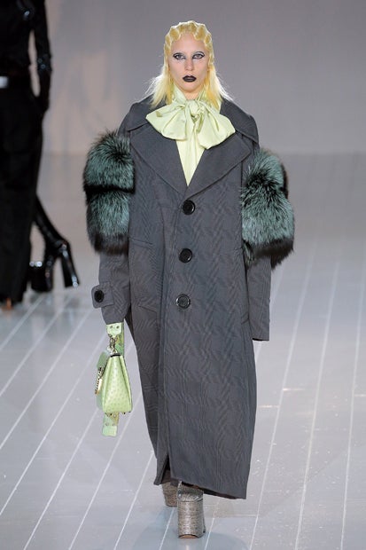 Lady Gaga läuft für Marc Jacobs bei der New York Fashion Week
