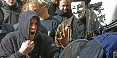 Br&uuml;ssel Nazi Demo