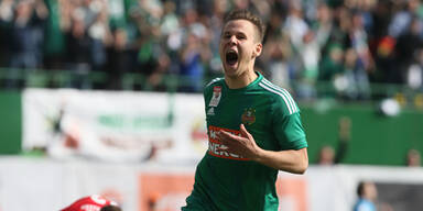 1:1! Rapid vergibt Sieg gegen Salzburg 