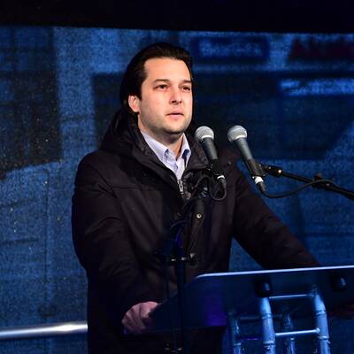 Asyl-Demo in Floridsdorf