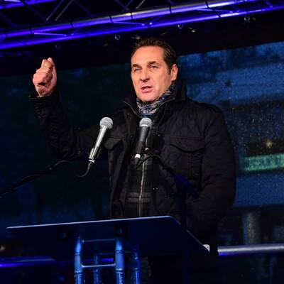 Asyl-Demo in Floridsdorf