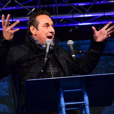 Asyl-Demo in Floridsdorf