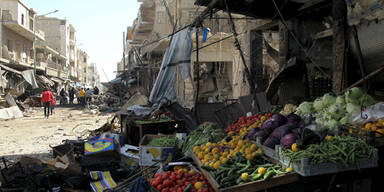 Angriff auf Markt Syrien