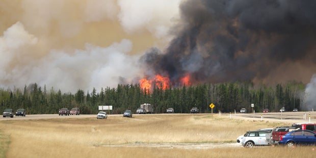 Feuer-Inferno hält Kanada in Atem