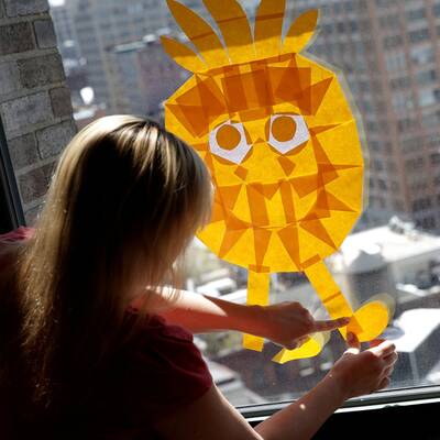 Post-it-Challenge in New York