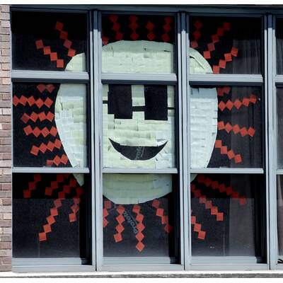 Post-it-Challenge in New York