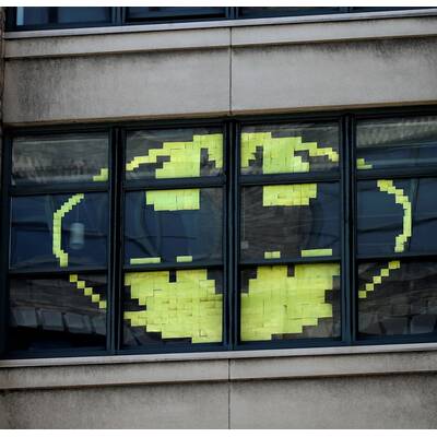Post-it-Challenge in New York
