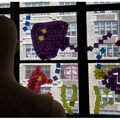 Post-it-Challenge in New York