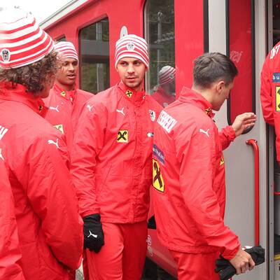 Unser ÖFB-Team beim Golf- & Wandertag