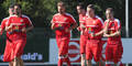ÖFB-Team: Letztes Geheimtraining vor dem Abflug