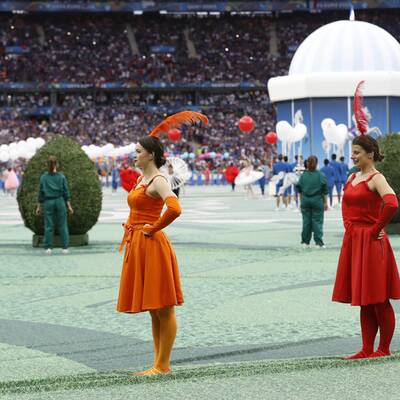 Farbenfrohe Eröffnungsfeier