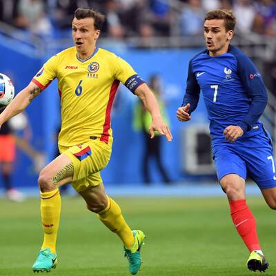 Frankreich gegen Rumänien
