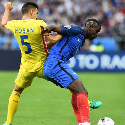 Frankreich gegen Rumänien