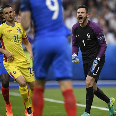 Frankreich gegen Rumänien