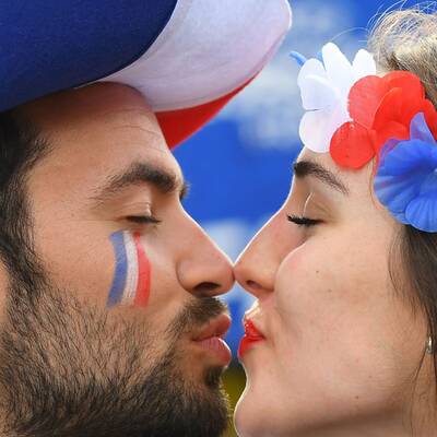 Frankreich gegen Rumänien