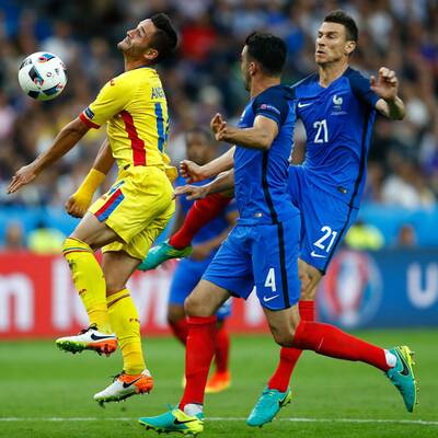 Frankreich gegen Rumänien