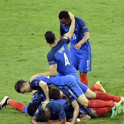 Frankreich gegen Rumänien