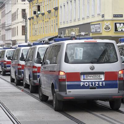 Krawalle bei Identitären-Demo in Wien