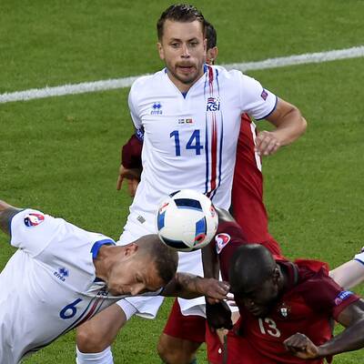 Portugal gegen Island