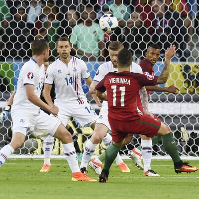 Portugal gegen Island