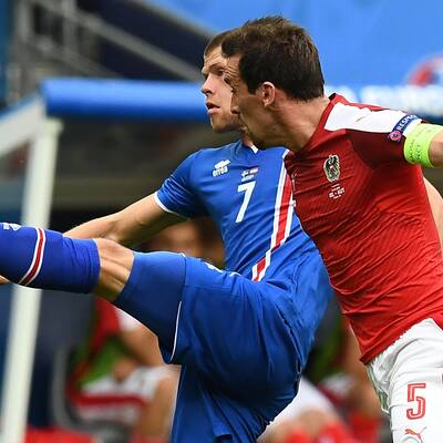 Österreich gegen Island