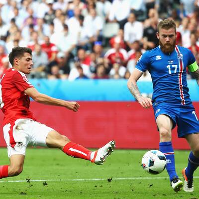 Österreich gegen Island