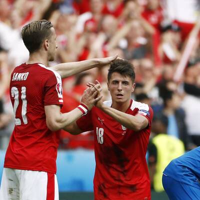 Österreich gegen Island