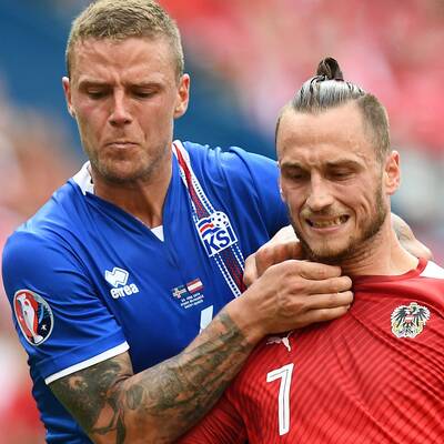 Österreich gegen Island