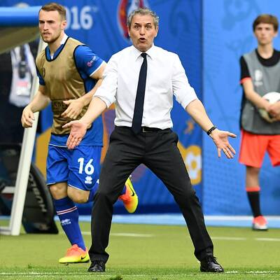 Österreich gegen Island