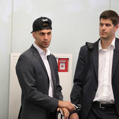 Herzlicher Empfang für ÖFB-Stars